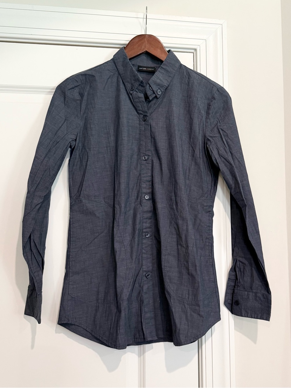 New York & Company Tunic Shirt With Pockets